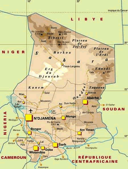 ennedi carte